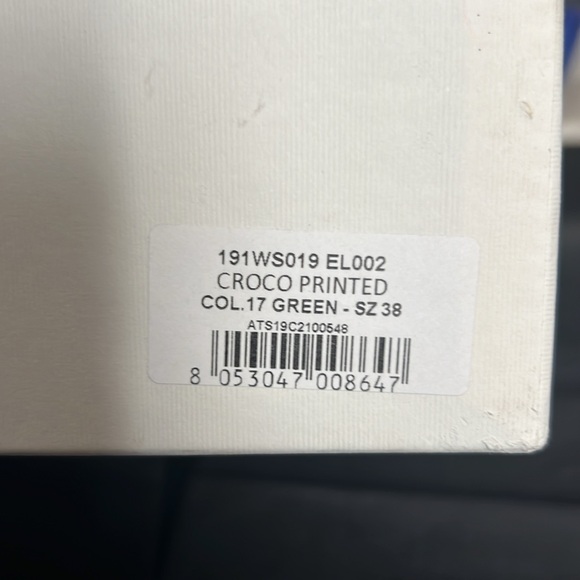 ATTICO green croc pumps - Picture 6 of 7